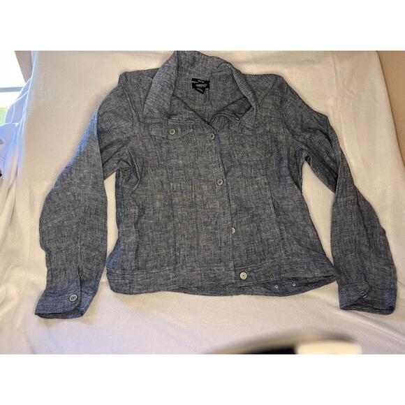Jackets & Blazers - Jones & Co 100% Linen Women's Jacket Size L